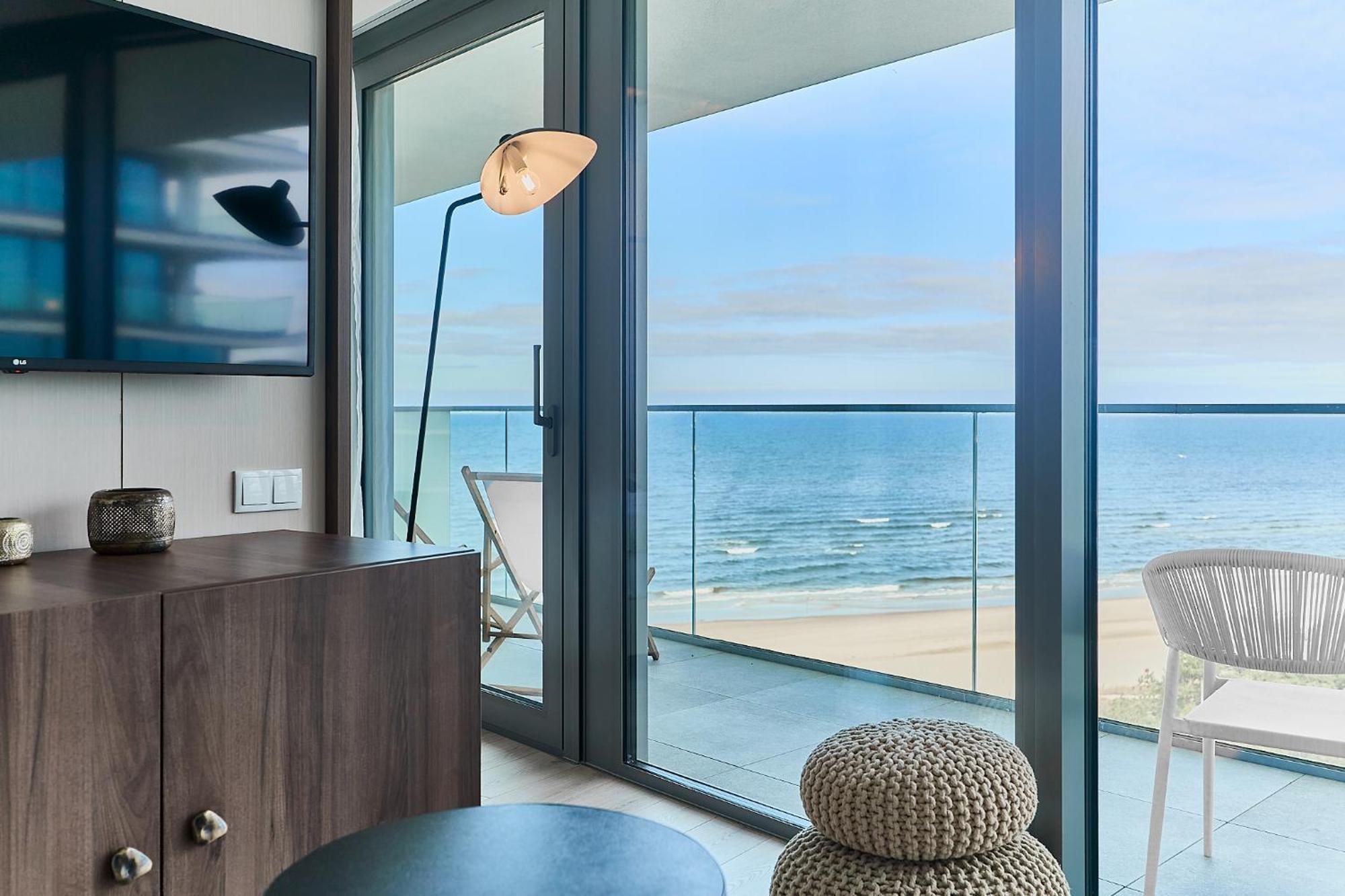 Wave Sea View Private Apartment - A864 مينززدرويه المظهر الخارجي الصورة